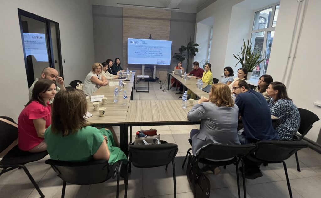 Discuțiile privind constatărille monitorizării  implementării Planului interministerial, organizate de CJI la 1 iulie